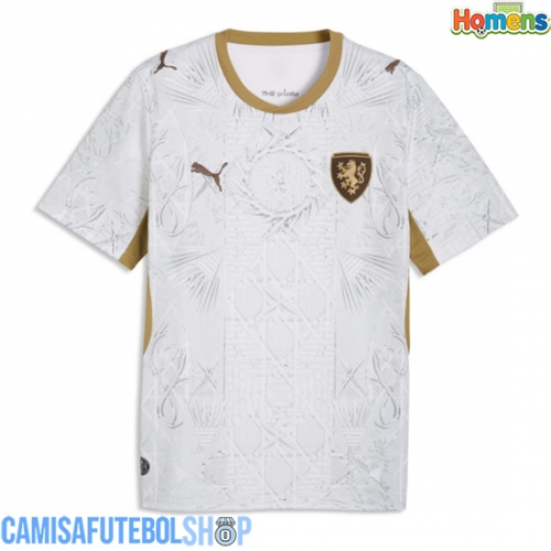 Camisa de time de futebol República Checa Replicas 2º Equipamento Mundo 2026 Manga Curta